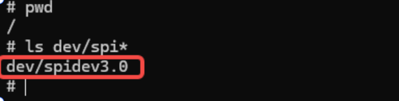 SPI device detection