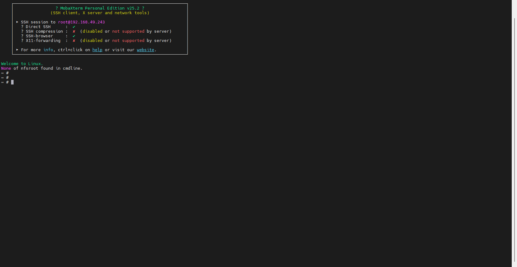 MobaXterm-SSH