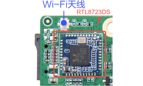 WIFI & BT模块位置